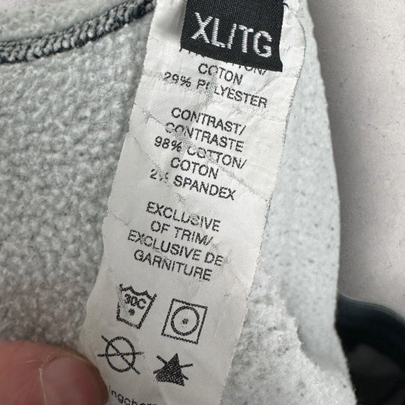 Reigning Champ Canada Fleece Sweatpants Mens Size XL Heathered Grey Active Pants - Picture 5 of 14